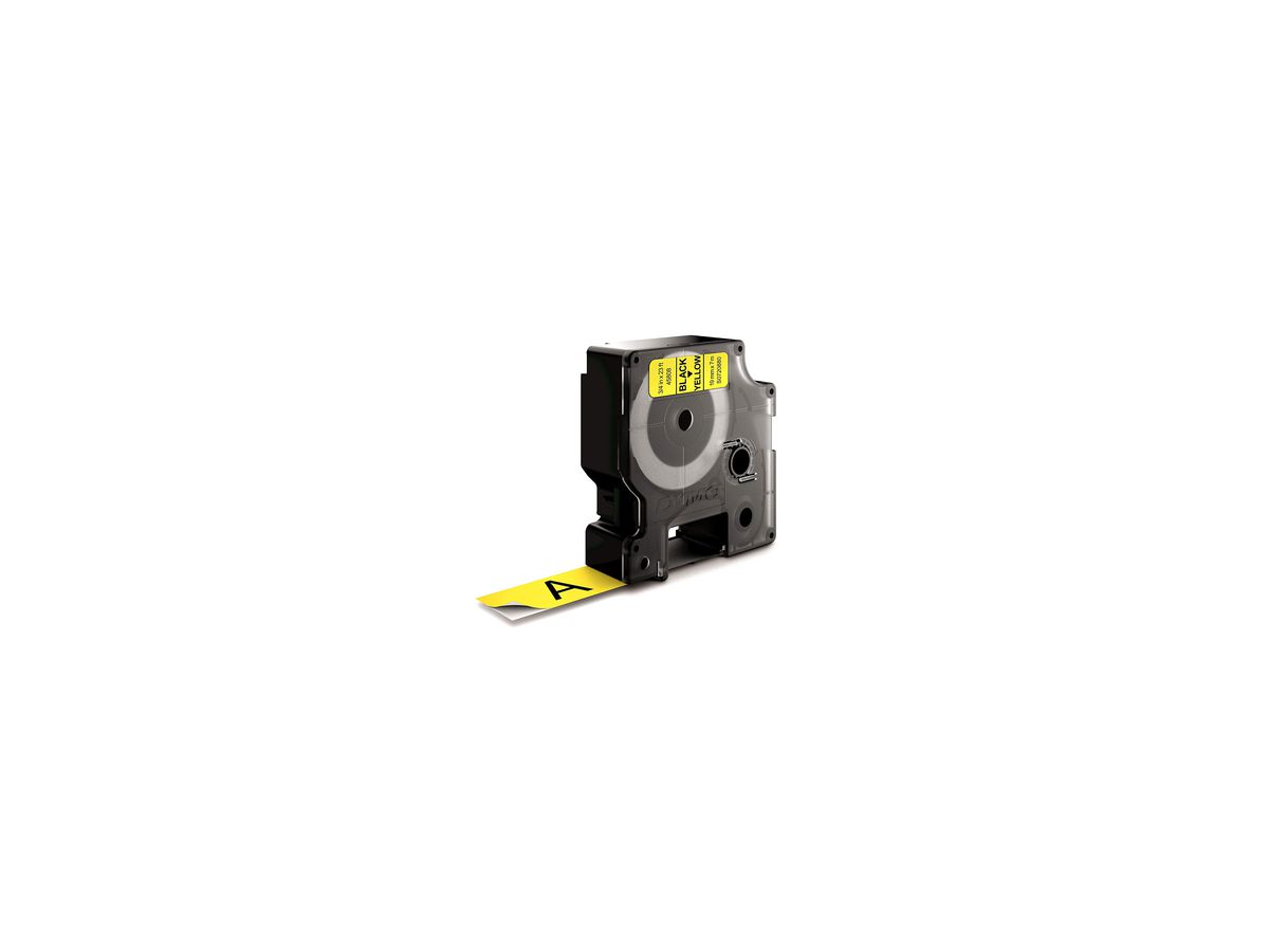 DYMO Schriftbandkassette D1 S0720880 19mmx7m sw auf ge