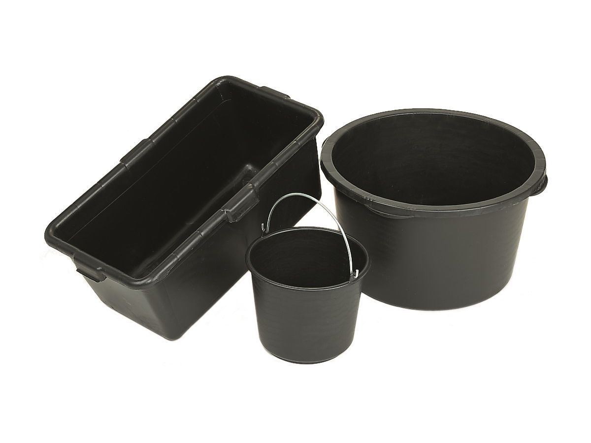 Baueimer Polyeth.-Regen.