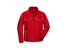 JN Softshell-Jacke JN884 red, Größe 6XL