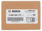 BOSCH Fiberschleifscheibe R574, Best for Metal, 115 mm, K 60