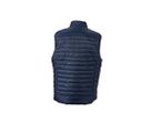 JN Mens Lightweight Vest JN1090 100%PA, navy/aqua, Größe 3XL