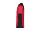 JN Mens Running-T JN306 100%PES, red/black, Größe S