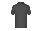 JN Polo-Piqué Pocket JN026 60%BW/40%PES, anthracite-melange, Gr. L