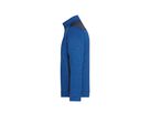 JN Herren-Strickfleece Jacke JN864 royal-melange/navy, Größe 4XL