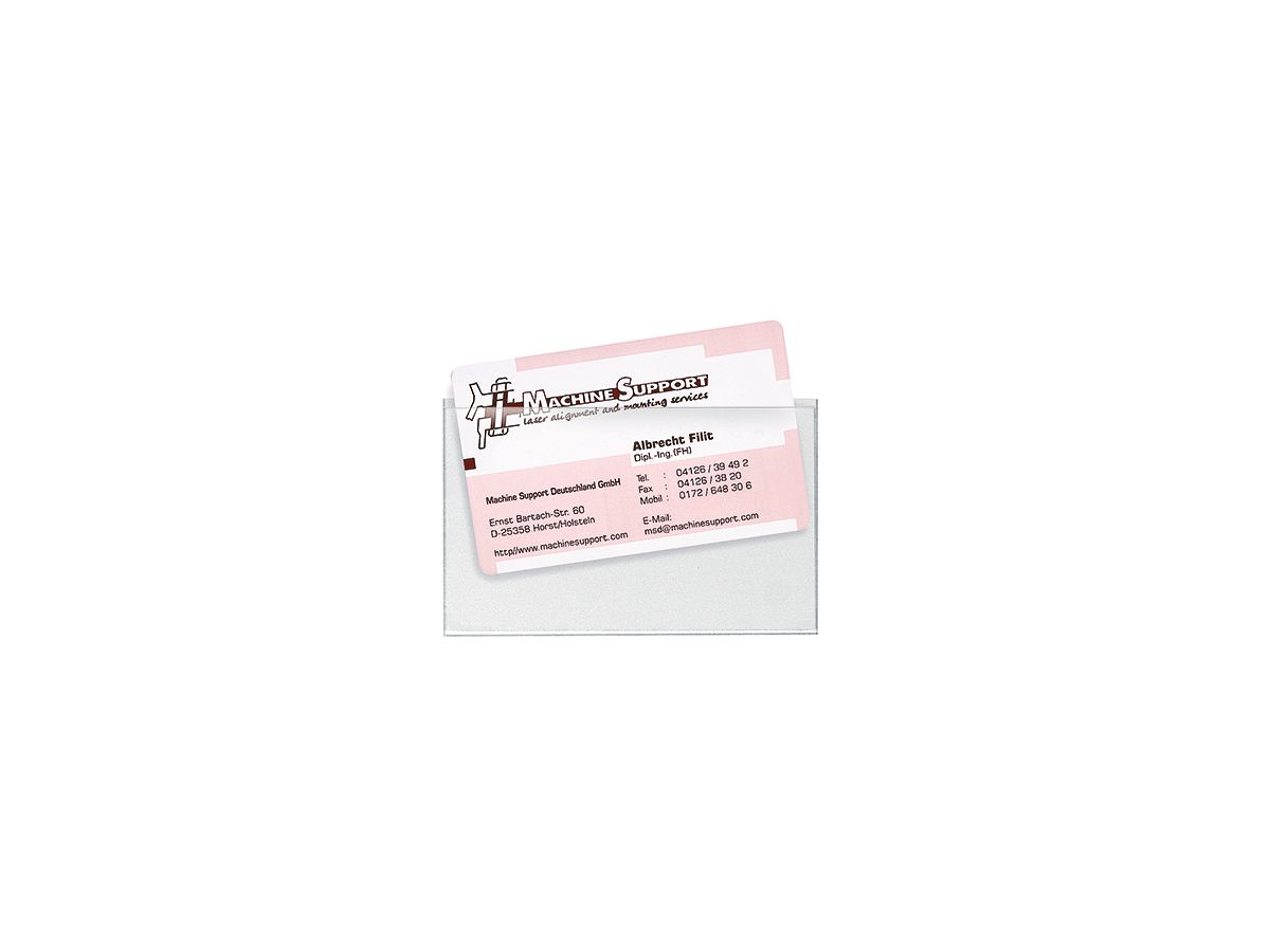 Veloflex Visitenkartentasche VELOCOLL 2209000 tr 12 St./Pack.