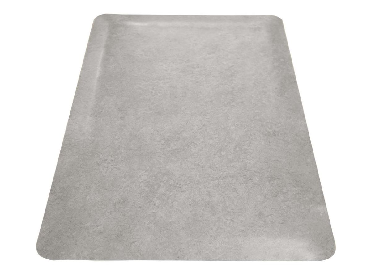 Arbeitsplatzmatte hellgrau 91cmx18,3 mtr.