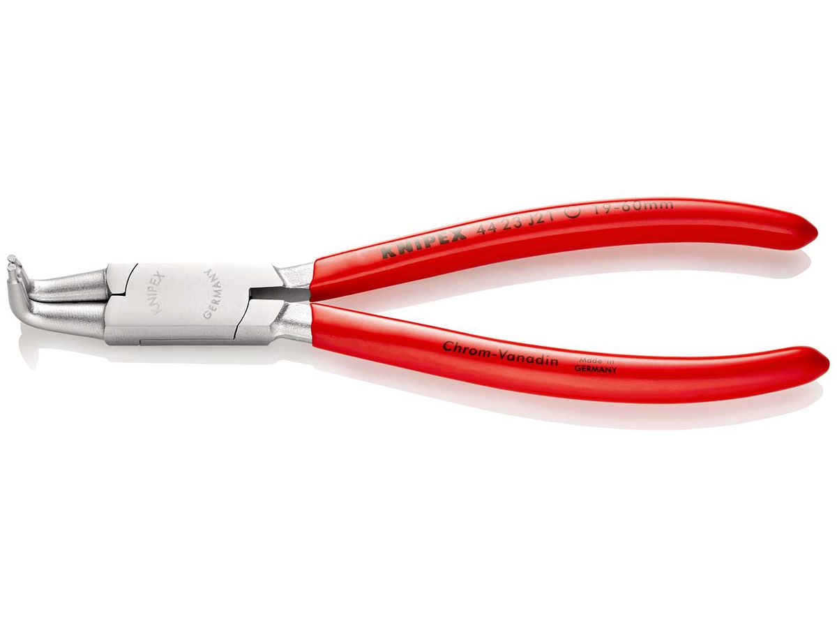 KNIPEX 44 23 J21 Sicherungsringzange f. Innenringe in Bohrungen verchr. 170 mm