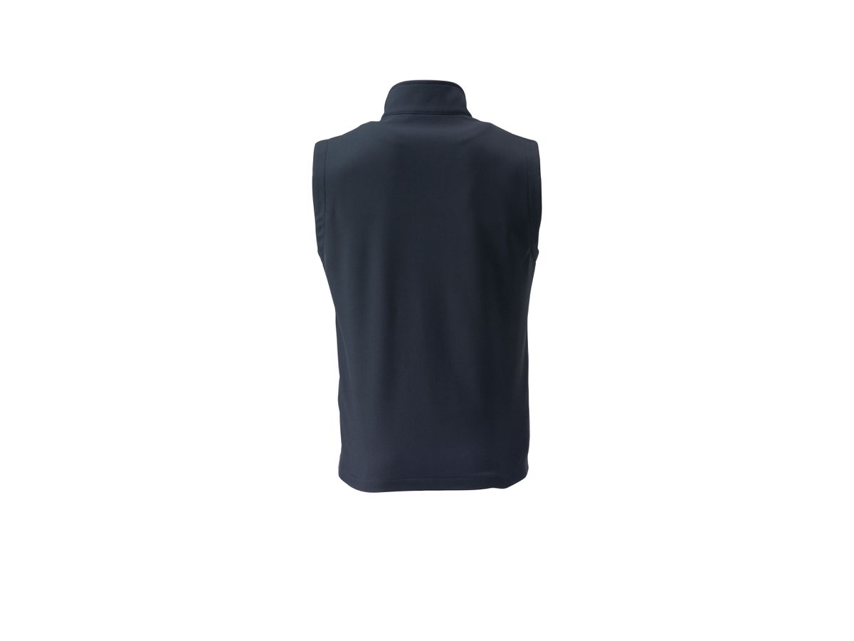 JN Men's Promo Softshell Vest JN1128 iron-grey/red, Größe M