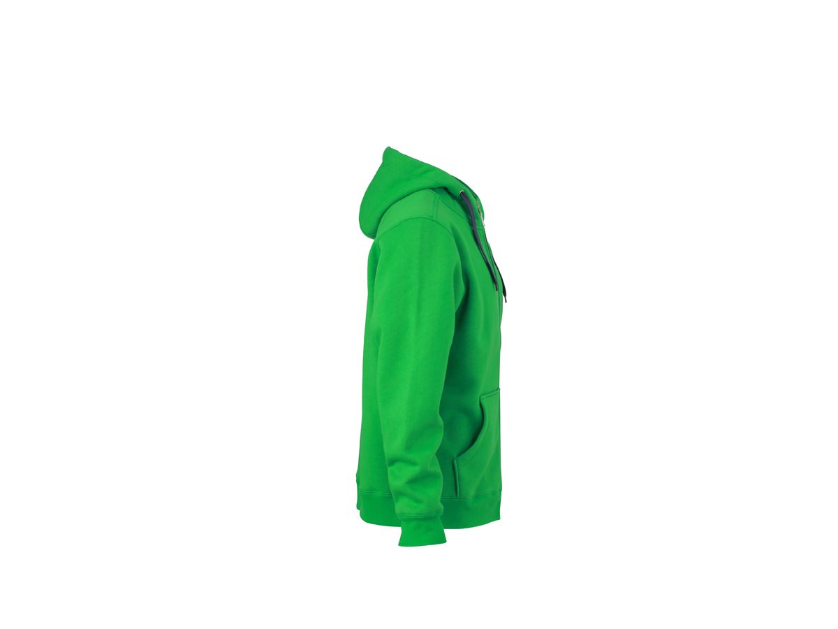 JN Mens Doubleface Jacket JN355 55%PES/45%BW, fern-green/graphite, Gr. M