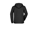 JN Mens Winter Softshell Jacket JN1000 95%PES/5%EL, black, Größe 2XL
