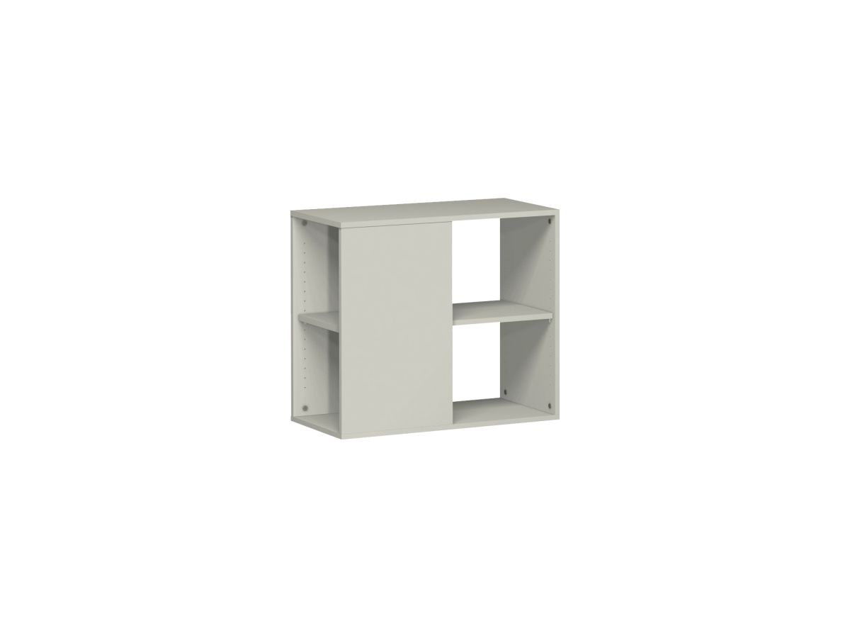 Geramöbel Regal Mailand S-381200-LG 80x72x40cm lichtgrau