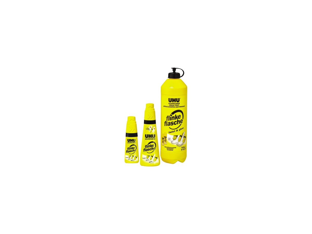 UHU Alleskleber flinke flasche 46315 90g nachfüllbar