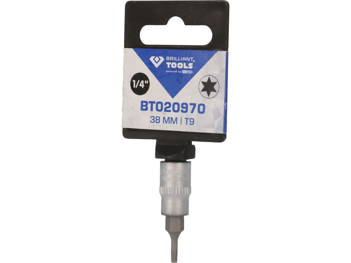 BRILLIANT TOOLS 1/4" TORX Schraubendreher-Einsatz