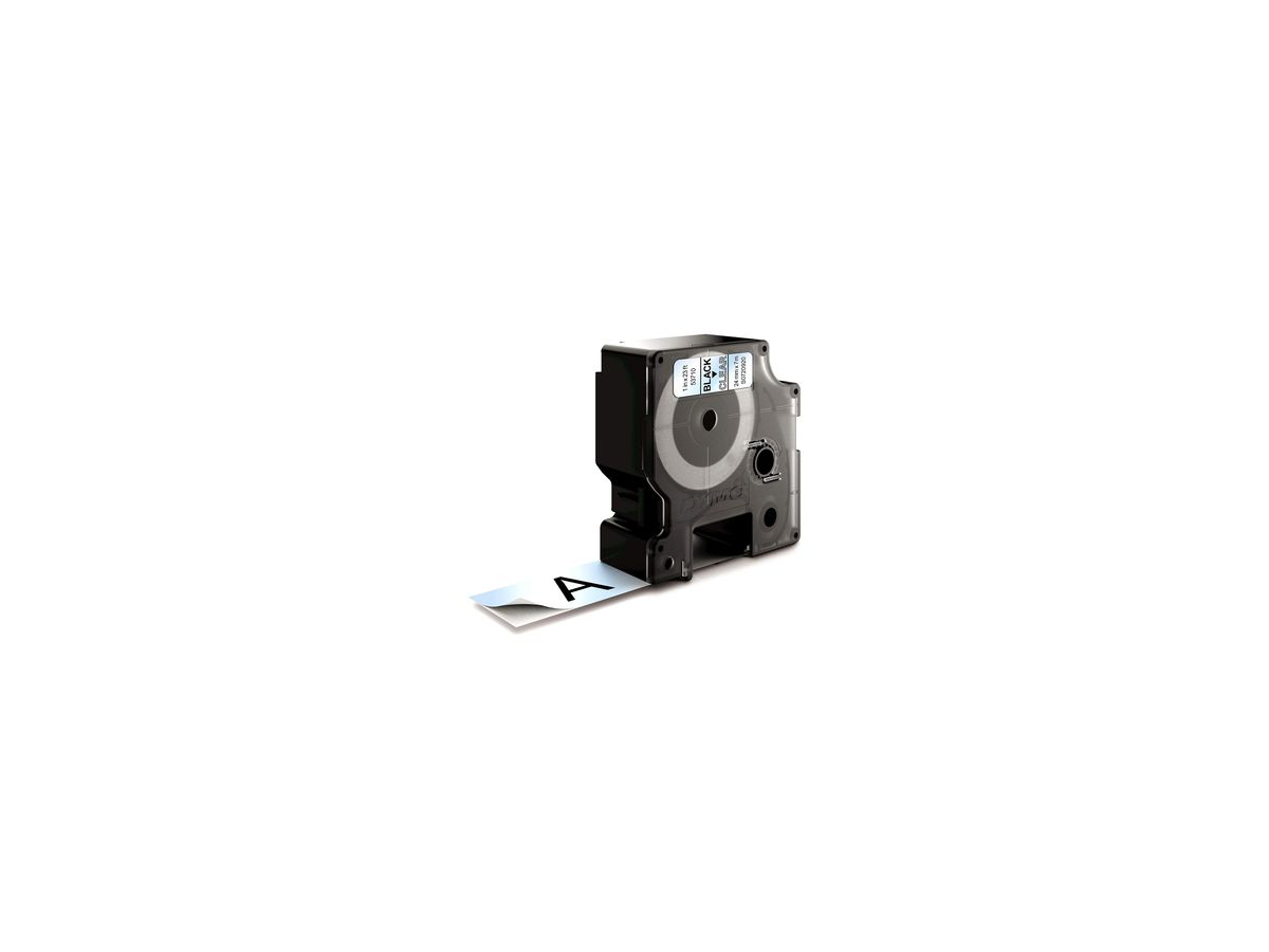 Schriftband D1, 24 mm x 7 m schwarz auf transp.  - DYMO -