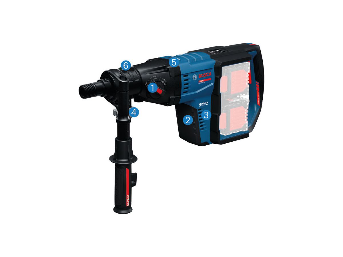 BOSCH EXPERT Akku-Diamantbohreinheit EXDB18V2-180, solo, in XL-BOXX