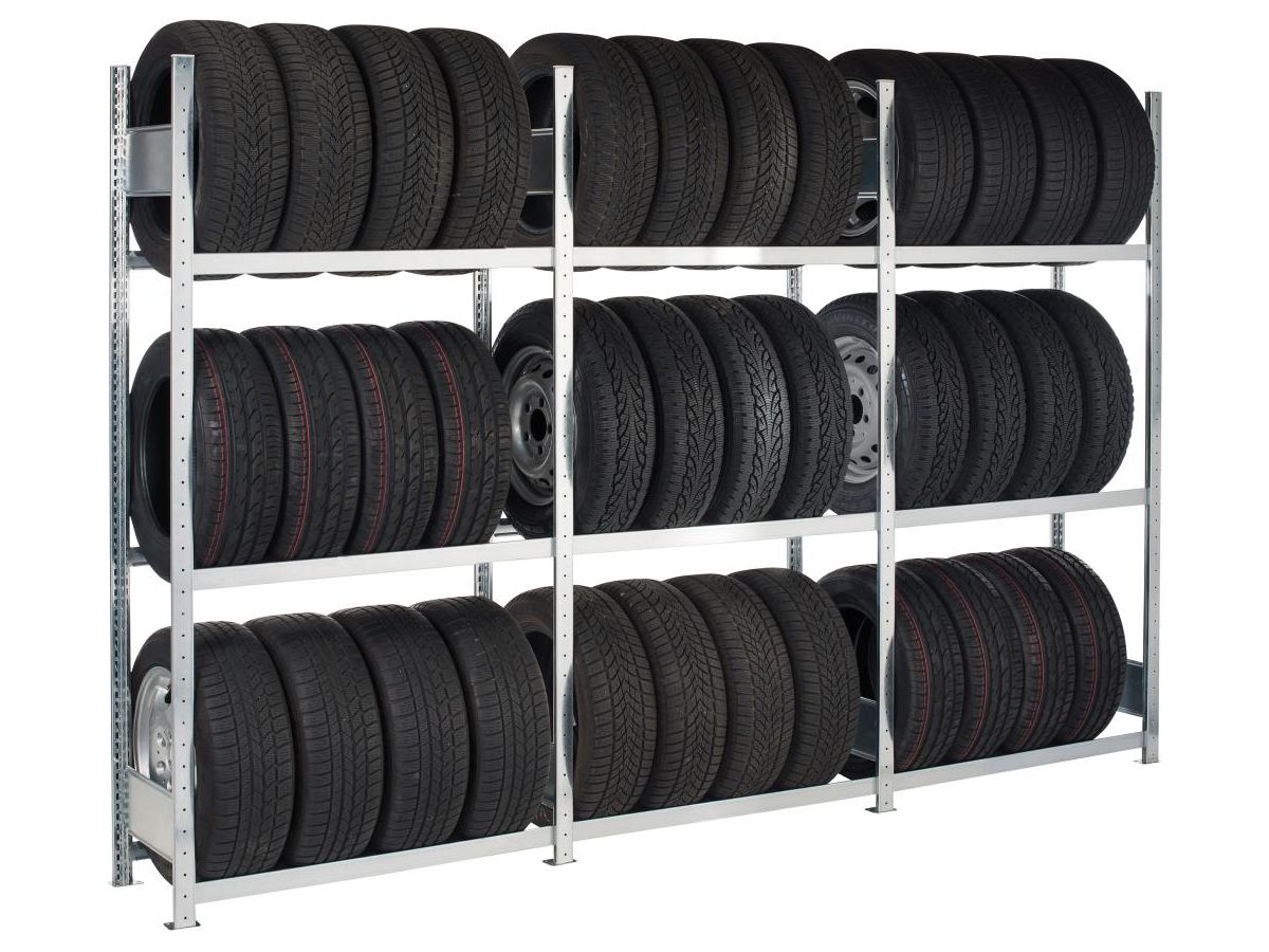 AR Räder/Reifen verzinkt 4 Ebenen/150 kg Tragkraft