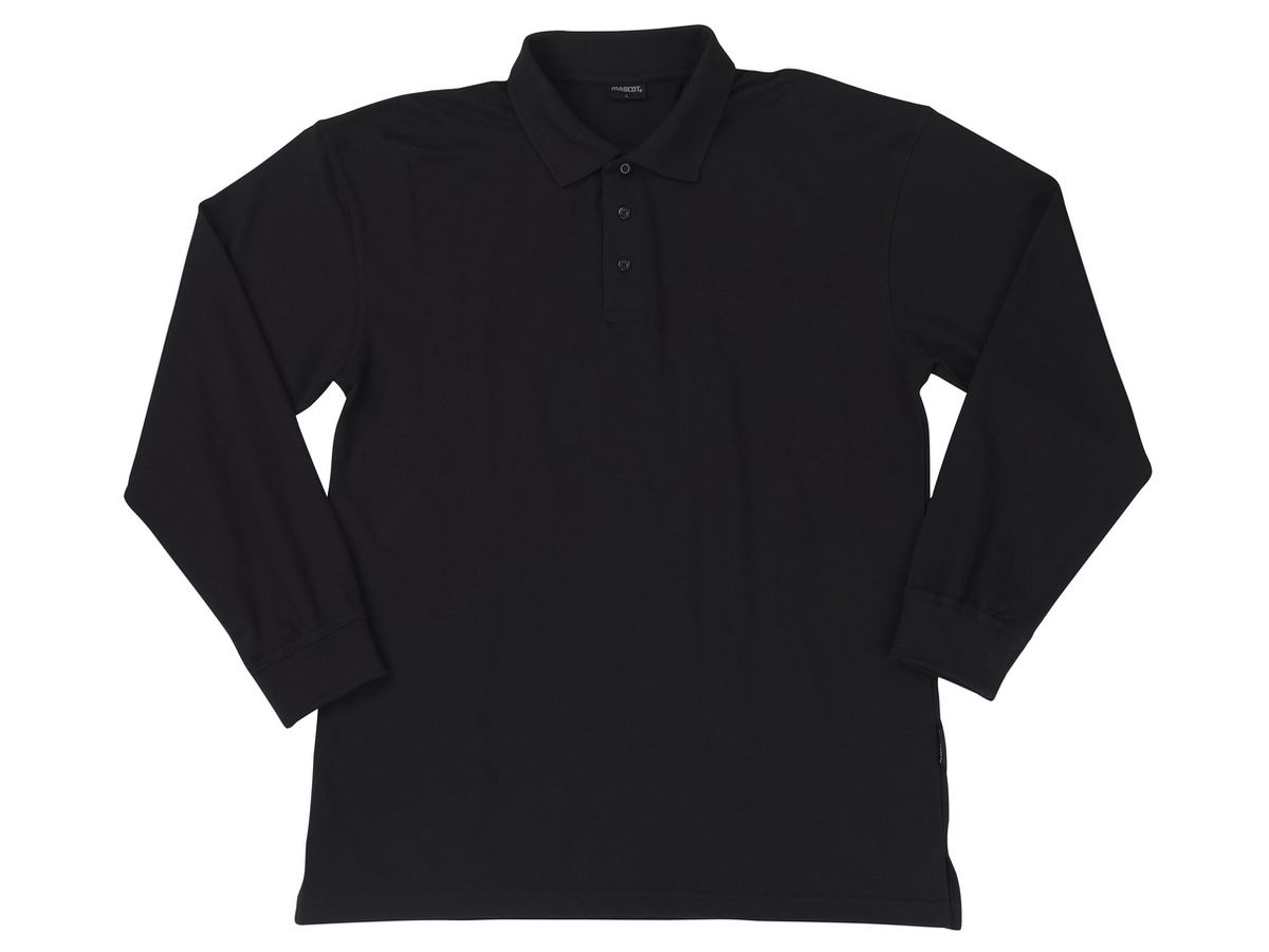 MASCOT Polo-Sweatshirt MANILA Crossover,graphitblau,Gr. 2XL