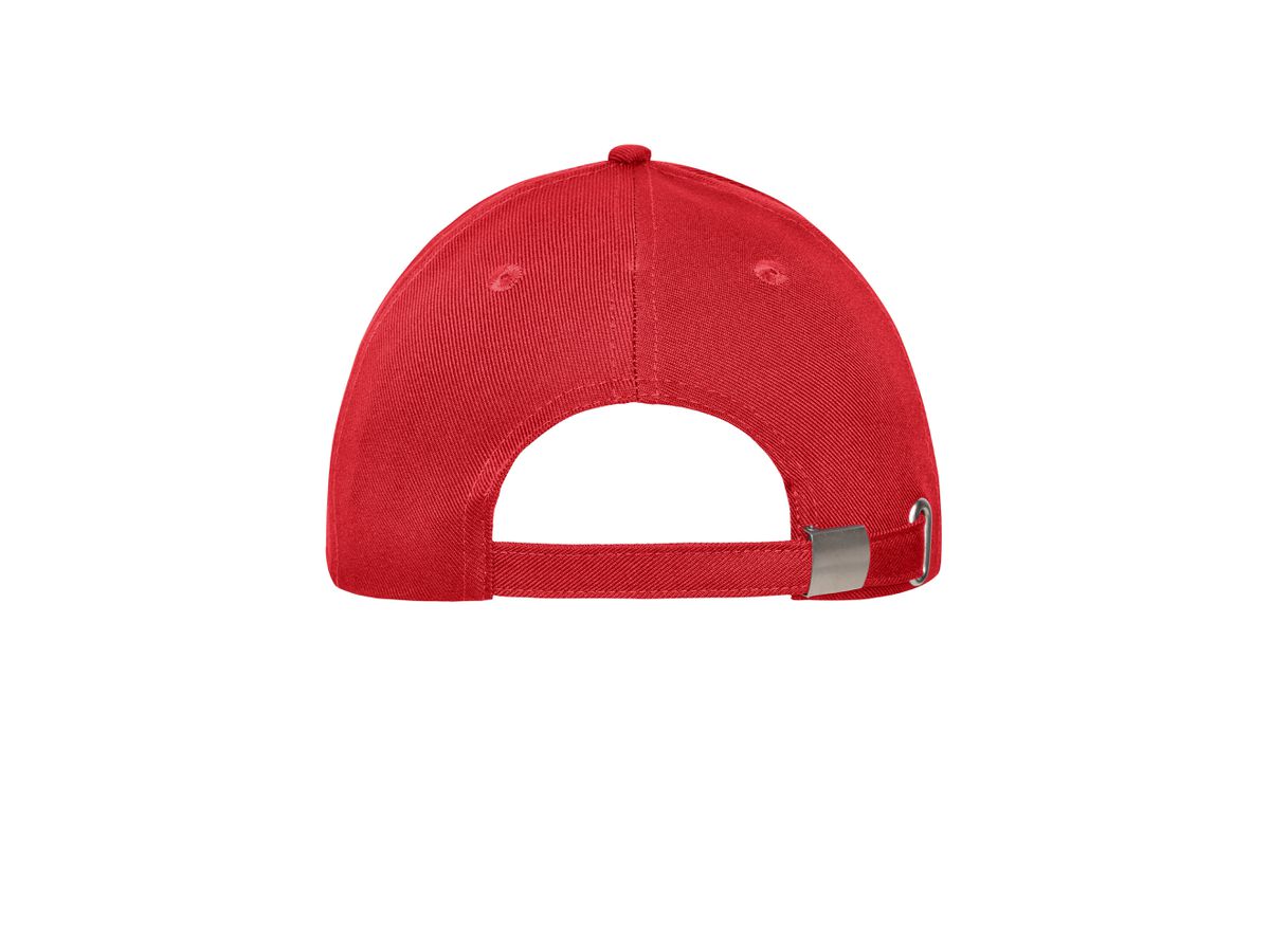 mb 6 Panel Workwear Cap - SOLID - MB6234 red, Größe one size