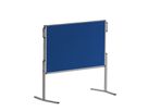 Franken Moderationstafel Pro MT880303 120x150cm Filz blau