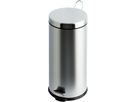 Tritt-Mülleimer 30 Liter Edelstahl