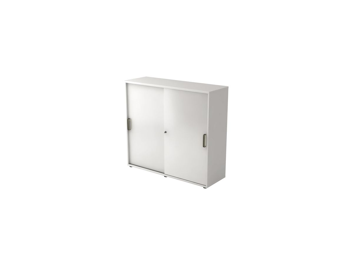 Schiebetürenschrank 120x40x1100cm Weiß
