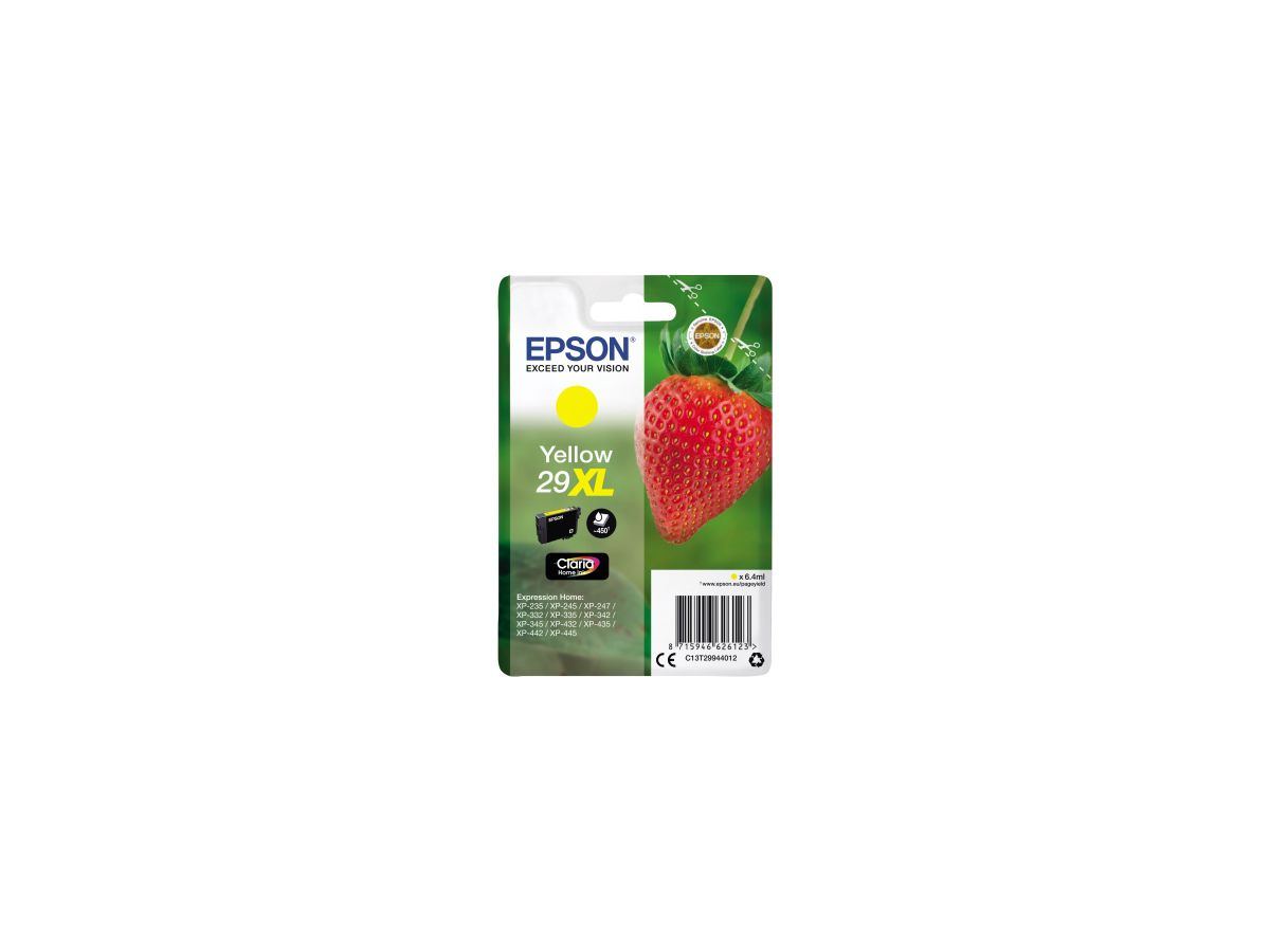 Epson Tintenpatrone C13T29944012 29XL 6,4ml 450Seiten gelb