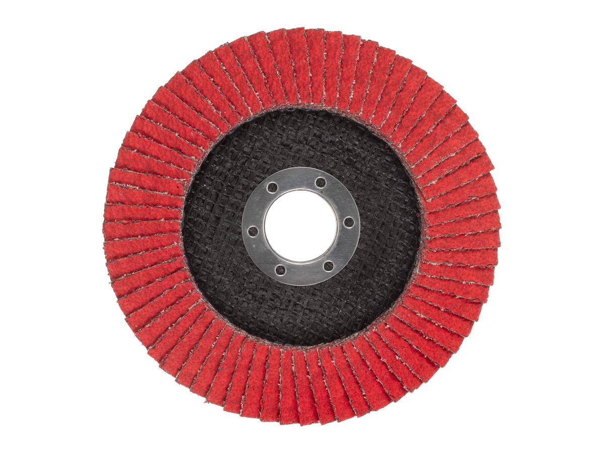 MILWAUKEE Fächerschleifscheibe CERATURBO XL 125 mm CERA TURBO SLC50 Keramik K40