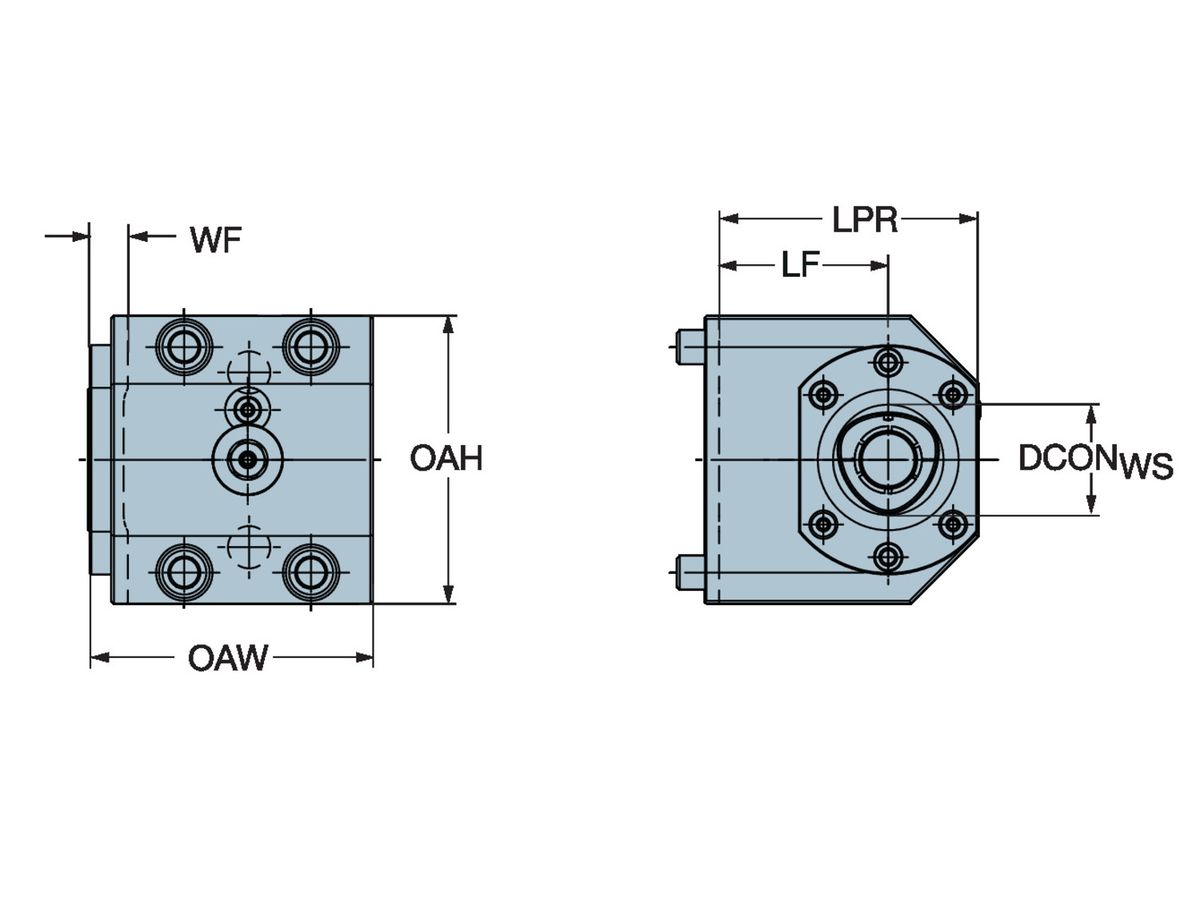 COROMANT Manuelle Spanneinheit für Okuma C5-TLI-OK-B-ET
