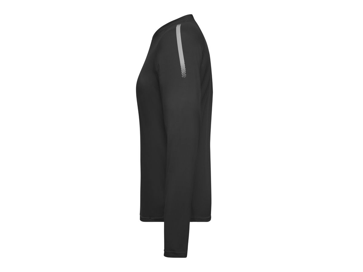 JN Damen Langarm Sportshirt JN521 black, Größe XL