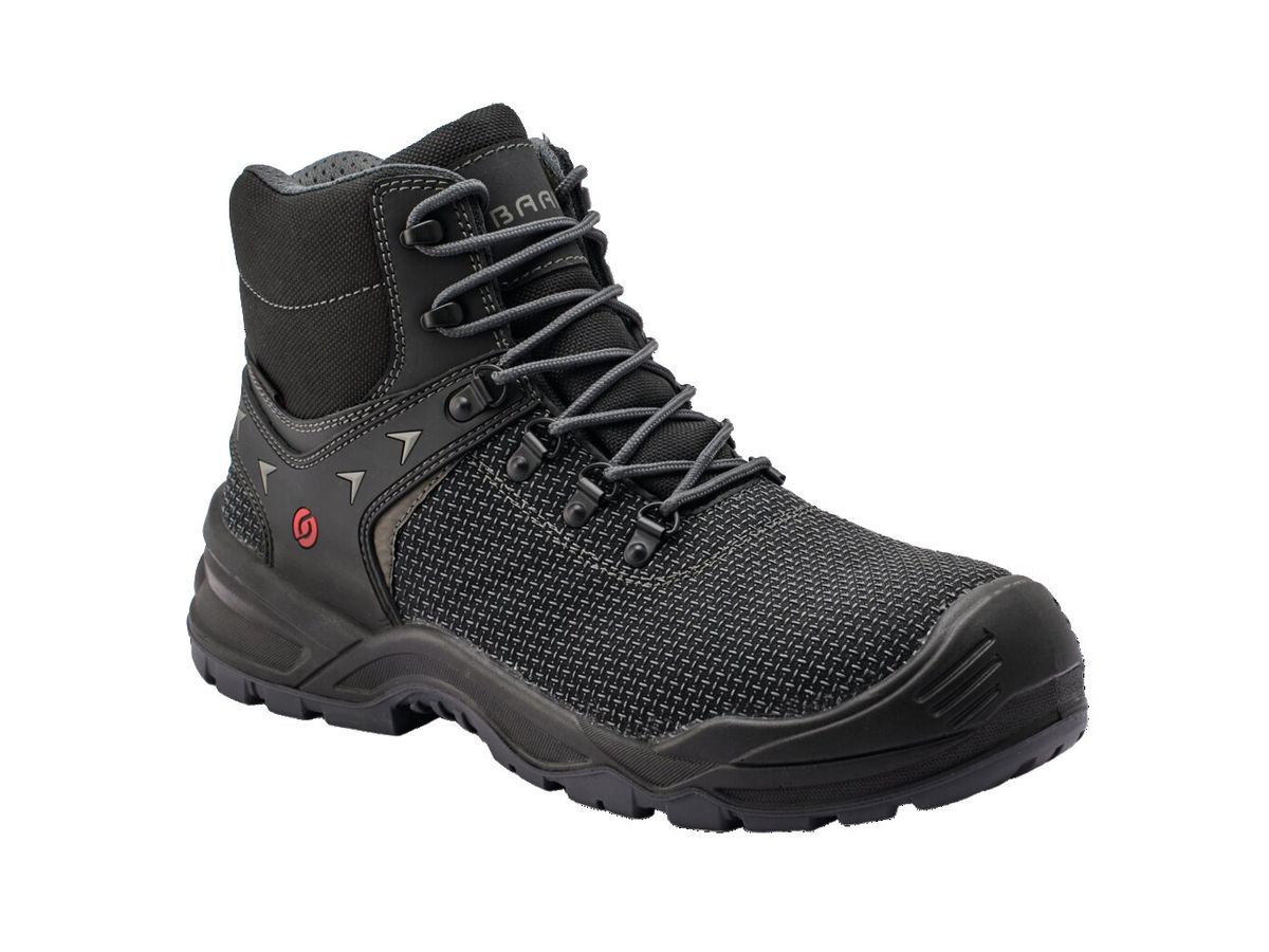 BAAK Sicherheits-Stiefel Brandon Gr. 47 W12 S7S ESD FO LG SR schwarz