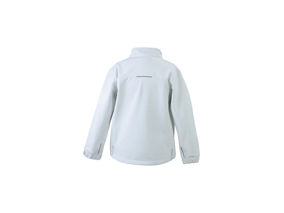JN Softshell Jacket Junior JN135K 95%PES/5%EL, off-white, Größe M