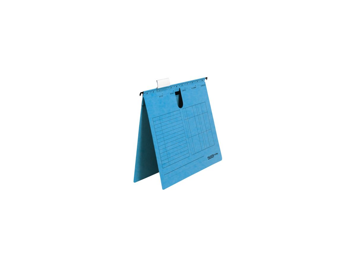 Falken Hängehefter 11287885 kaufm. Heftung blau 5 St./Pack.