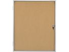 magnetoplan Schaukasten SP 1215324 112x108,5cm 12xDIN A4 Aluminium br
