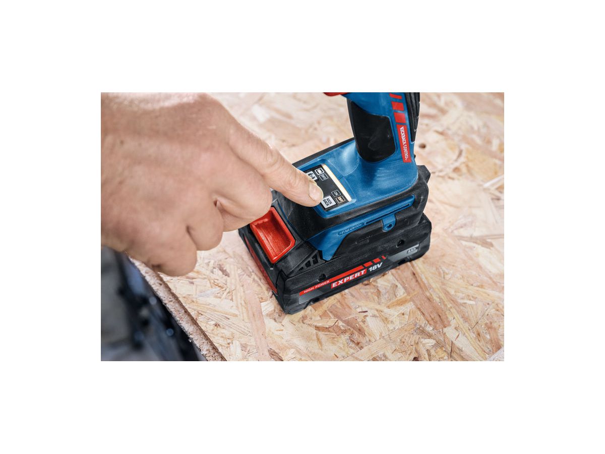 BOSCH Akku-Schlagbohrschrauber EXSB18V-90 3x18V/4,0 Ah, Ladegerät