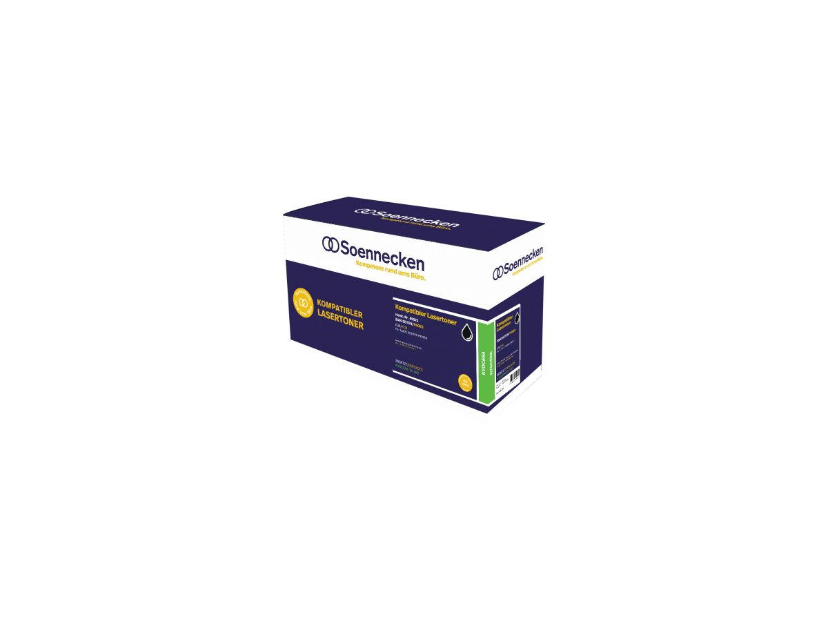 Soennecken Toner 85023 wie Kyocera TK160 2.500Seiten schwarz