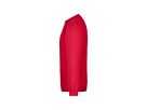 JN Sweatshirt JN040 Round Sweat Heavy, 80%BW/20%PES, Fb. red Gr. M