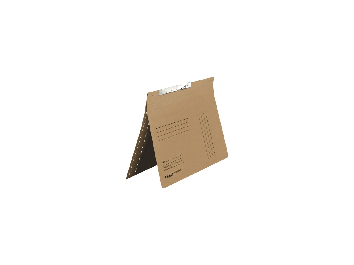 Falken Pendelhefter 15033600 A4 kaufm. Heftung RC Karton braun
