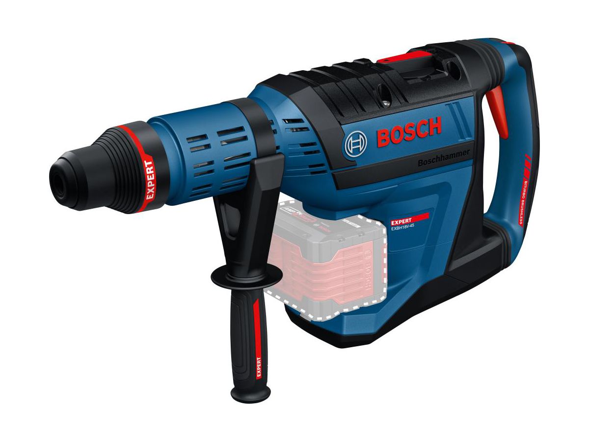 BOSCH EXPERT Akku-Bohrhammer EXBH18V-45 solo, in XL-BOXX