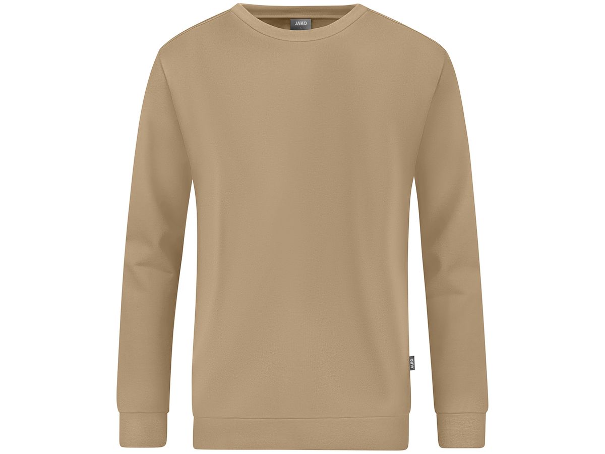 JAKO Sweat Organic Unisex C8820, Gr. L sand