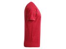 JN Men's Sports T-Shirt JN496 red-melange/titan, Größe M