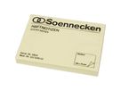 Soennecken Haftnotiz 5814 102x76mm 100Blatt gelb