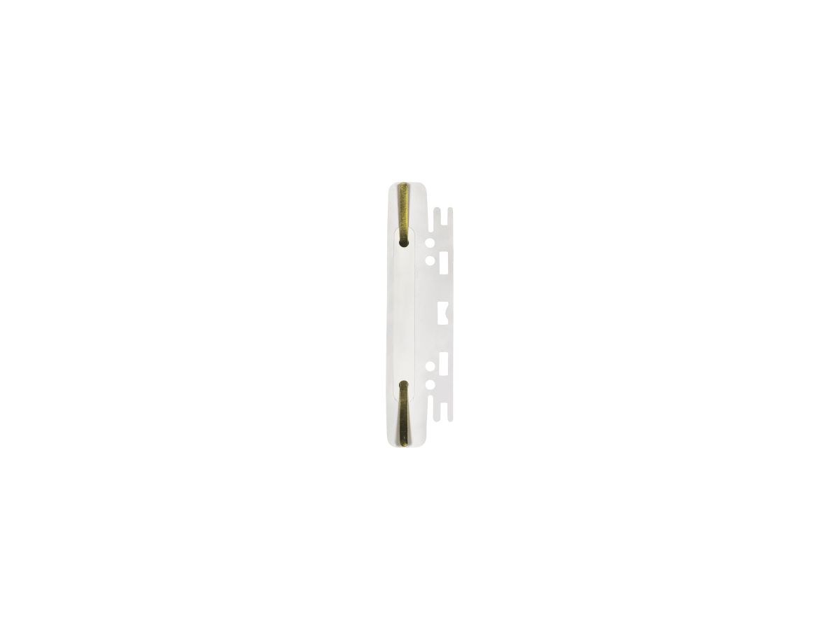 ELBA Einsteckheftstreifen 100551905 15x3,7cm PVC weiß 25 St./Pack.
