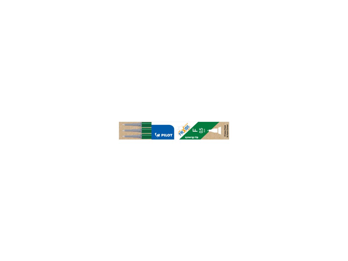 PILOT Tintenrollermine Frixion Point 2265004F 0,3mm gn 3 St./Pack.