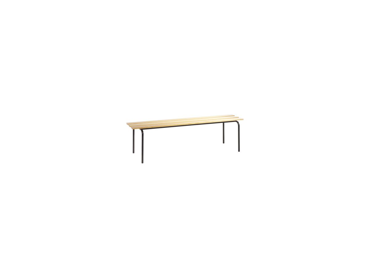C+P Sitzbank stapelbar, Buche massiv 460x1600x460mm, Sitzflächentiefe 300mm