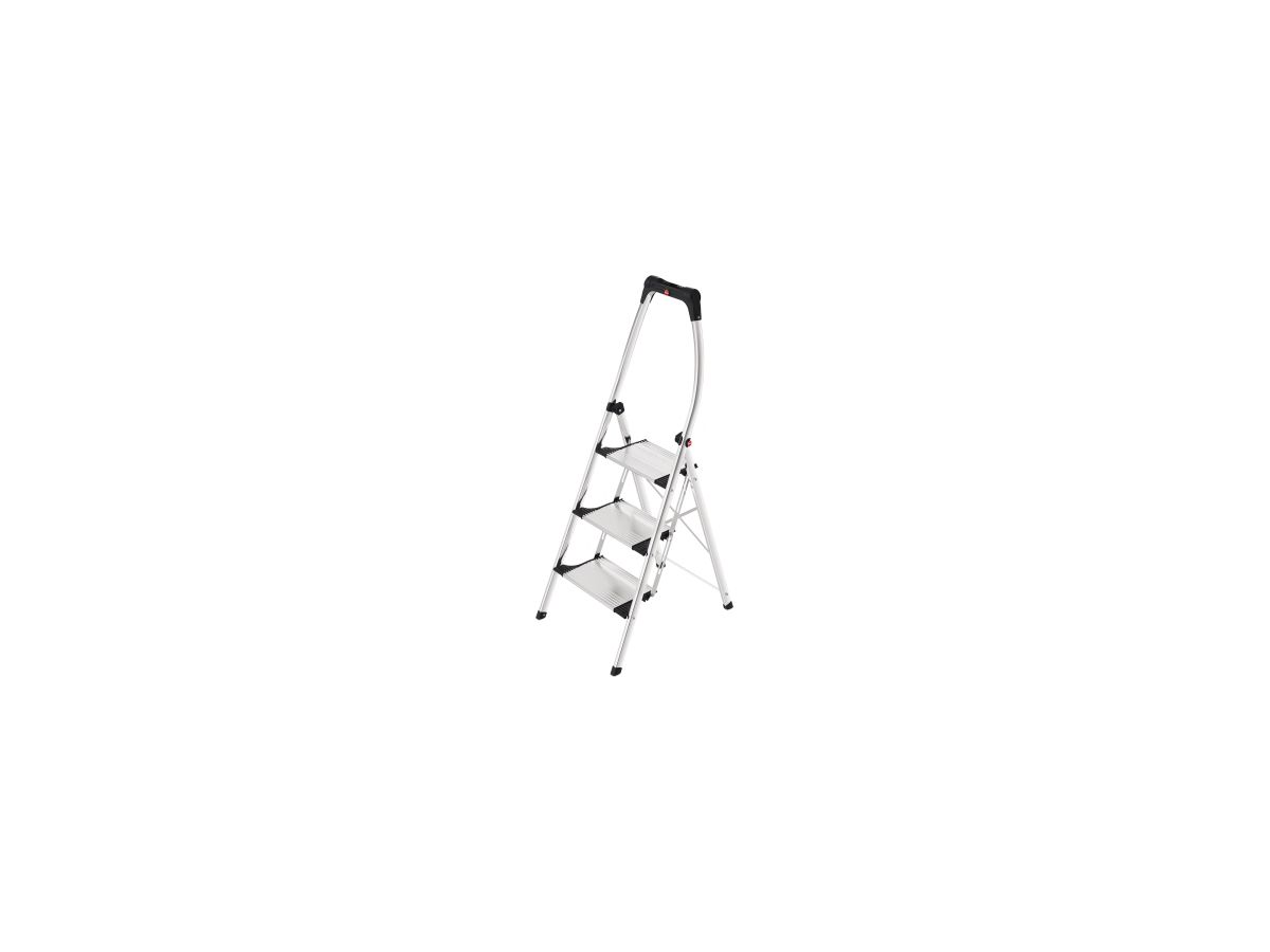HAILO Trittleiter Living Step Comfort Plus 4303-301 3Stufen alu