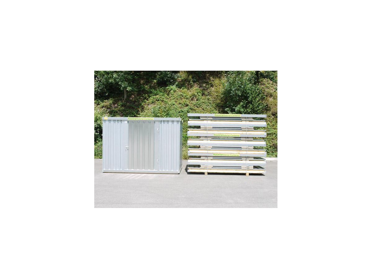 Materialcontainer 1.00 m verz. zerlegt