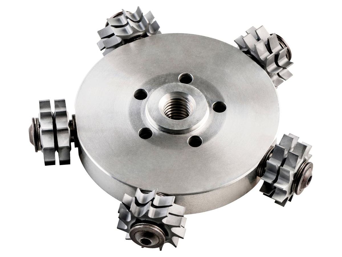 Fräskopf flach kompl. f.RFEV 19-125 RT   Metabo