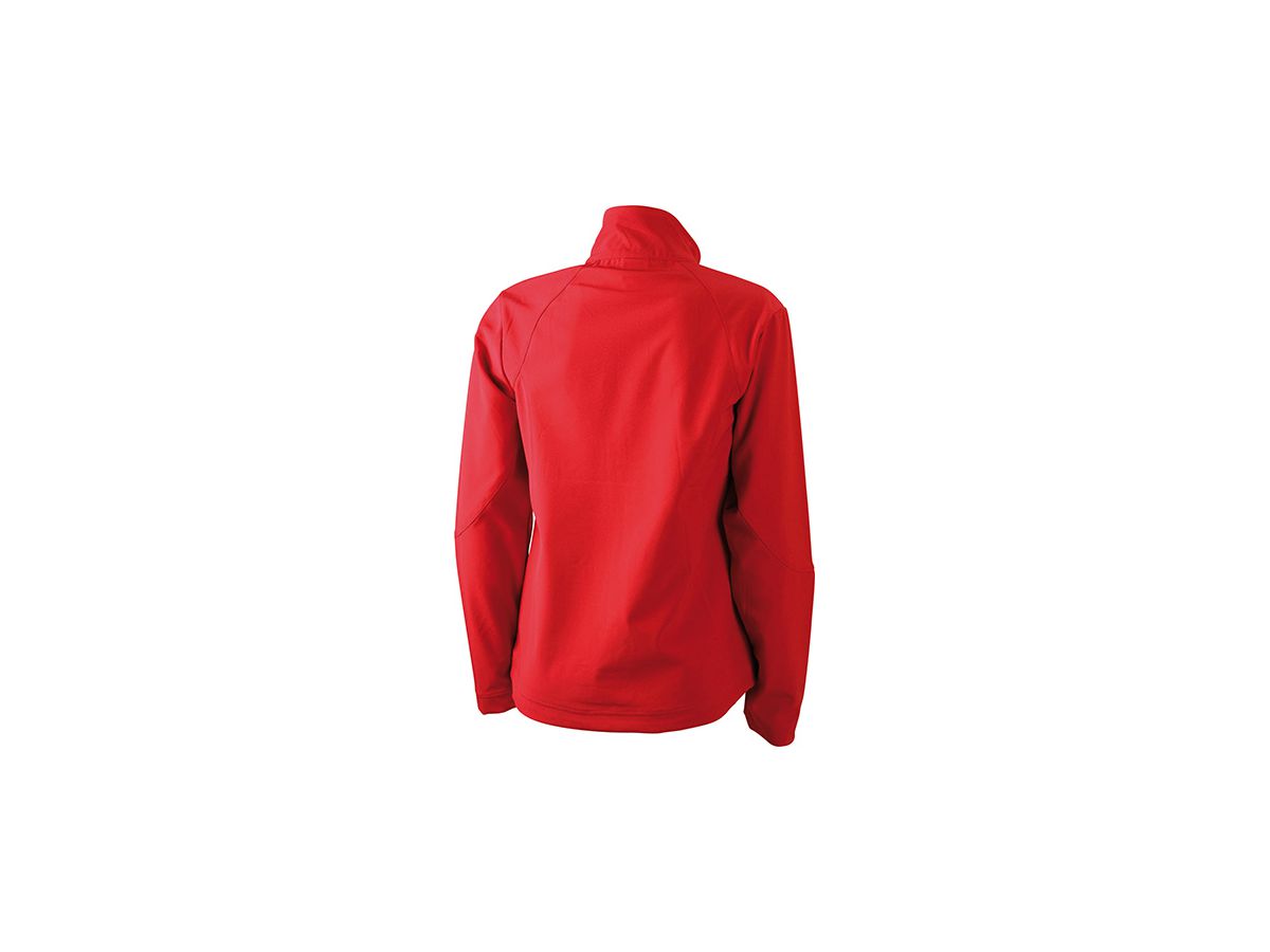 JN Ladies Softshell Jacket JN1021 90%PES/10%EL, red, Größe XL