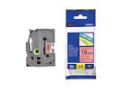 P-touch Schriftbandkassette TZE441 18mmx8m laminiert sw auf rt