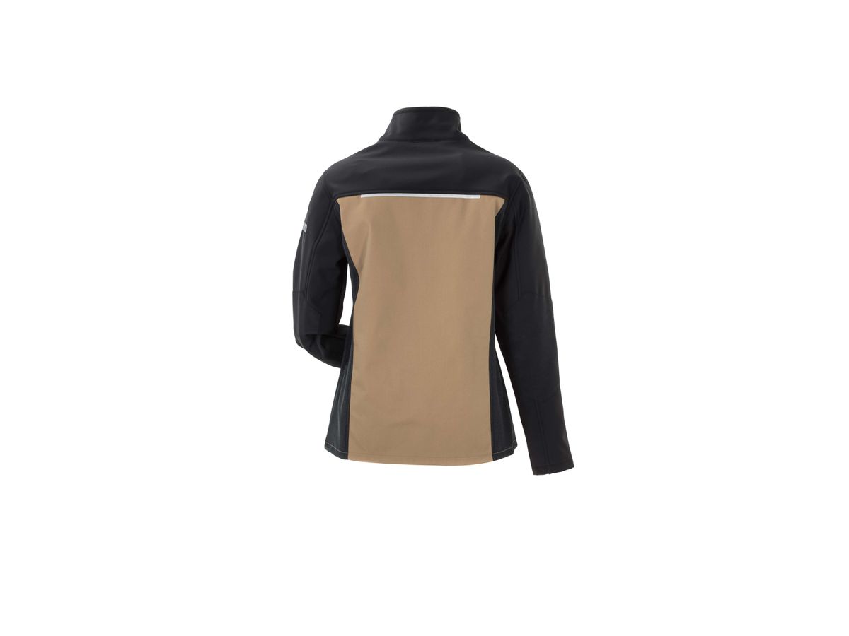 PLANAM Norit Damen Hybridjacke Nr. 6513 Sand-Schwarz Gr. 52